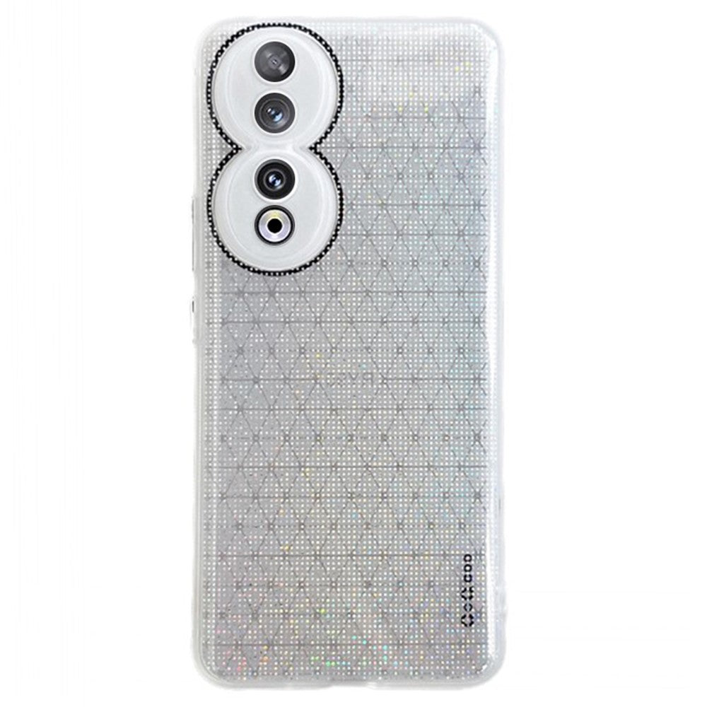 Q.COO For Honor 90 TPU Soft Case Aurora Effect Anti-slip Phone Cover
