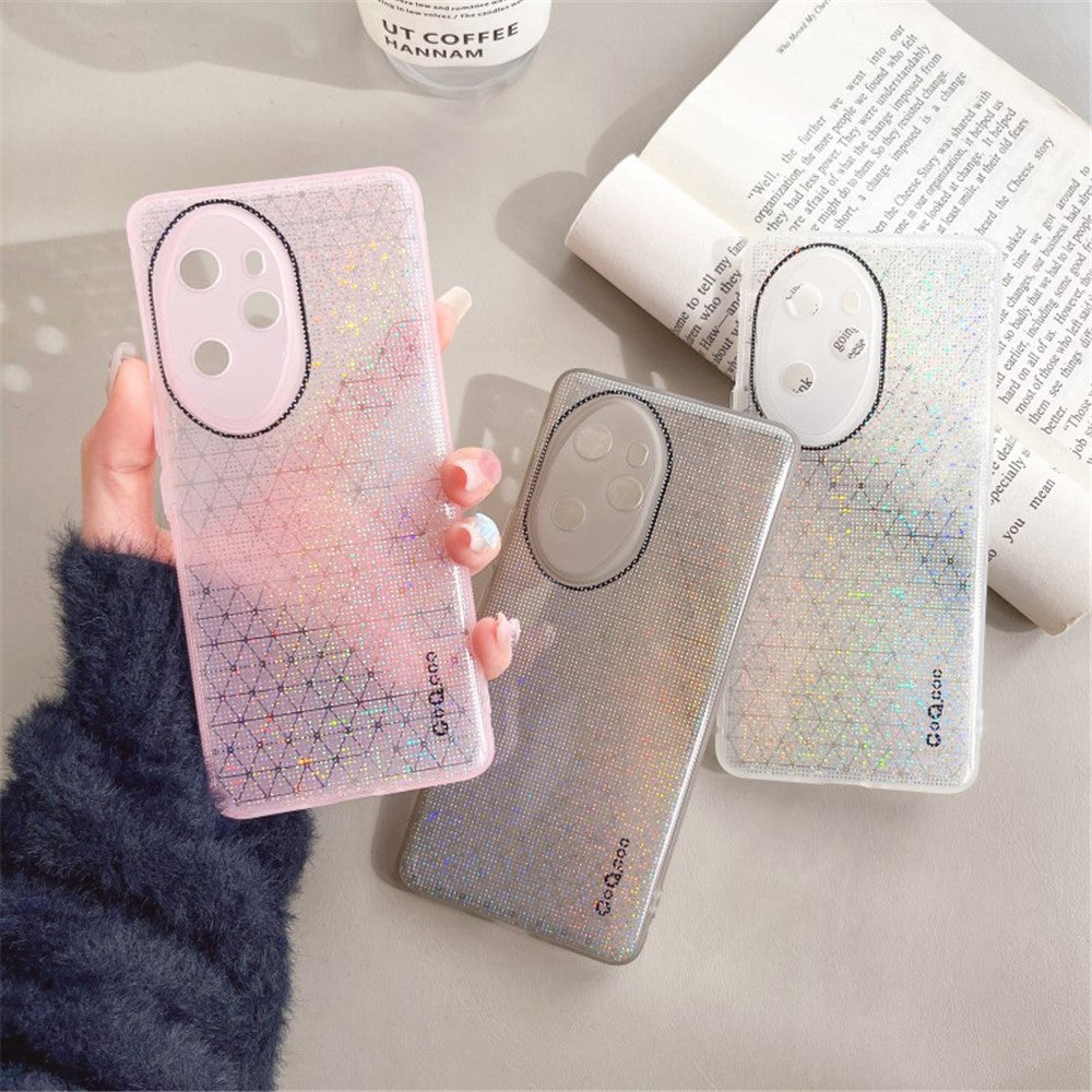 Q.COO For Honor 100 Pro 5G Case Soft TPU Phone Cover Optical Coated Surface