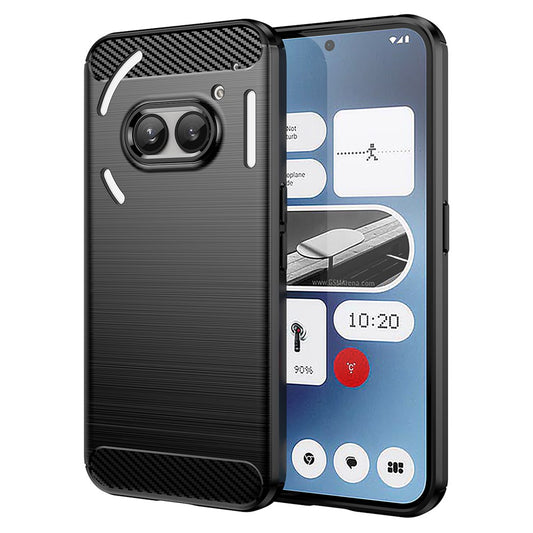For Nothing Phone (2a) Plus / Phone (2a) Case Carbon Fiber Texture Phone TPU Cover