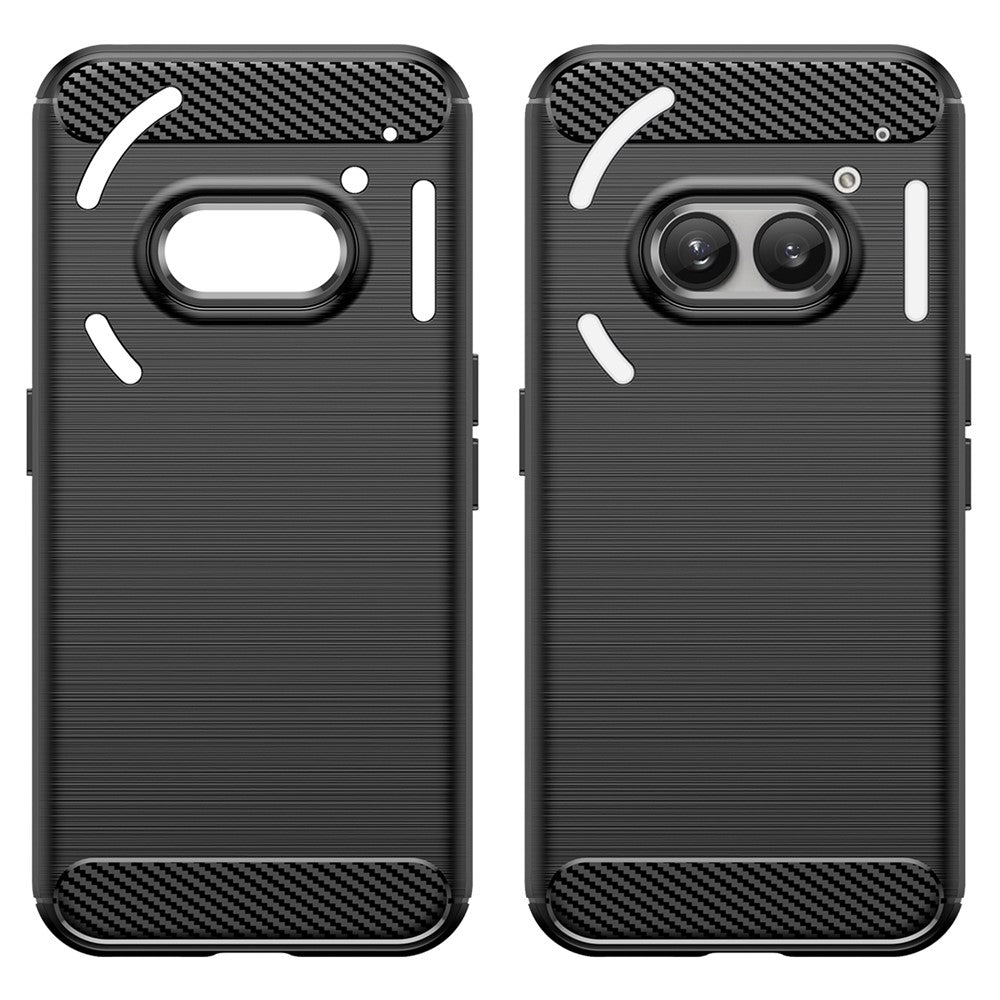For Nothing Phone (2a) Plus / Phone (2a) Case Carbon Fiber Texture Phone TPU Cover