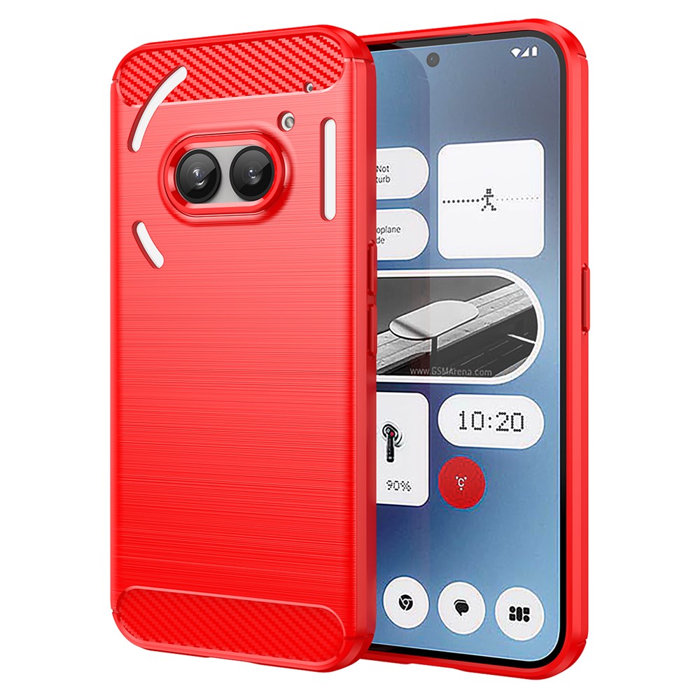For Nothing Phone (2a) Plus / Phone (2a) Case Carbon Fiber Texture Phone TPU Cover