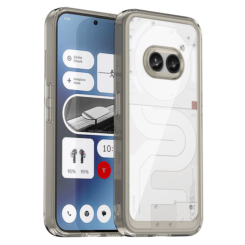 Nothing Phone (2a) Plus / Phone (2a) Transparente Handyhülle – Stoßfeste Rückseite, aus TPU & Acryl