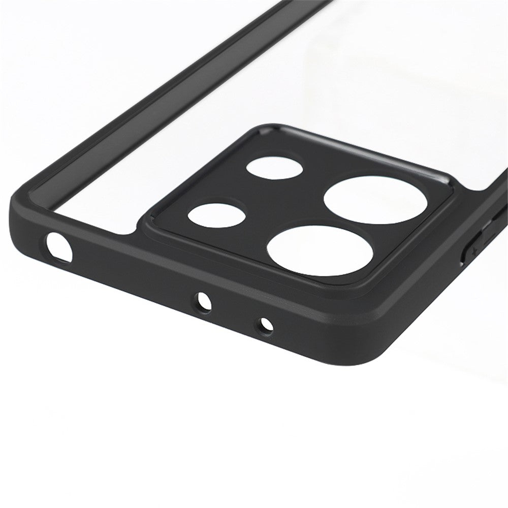 For Xiaomi Redmi Note 13 5G Slim Case TPU+PC Hybrid Protective Phone Cover