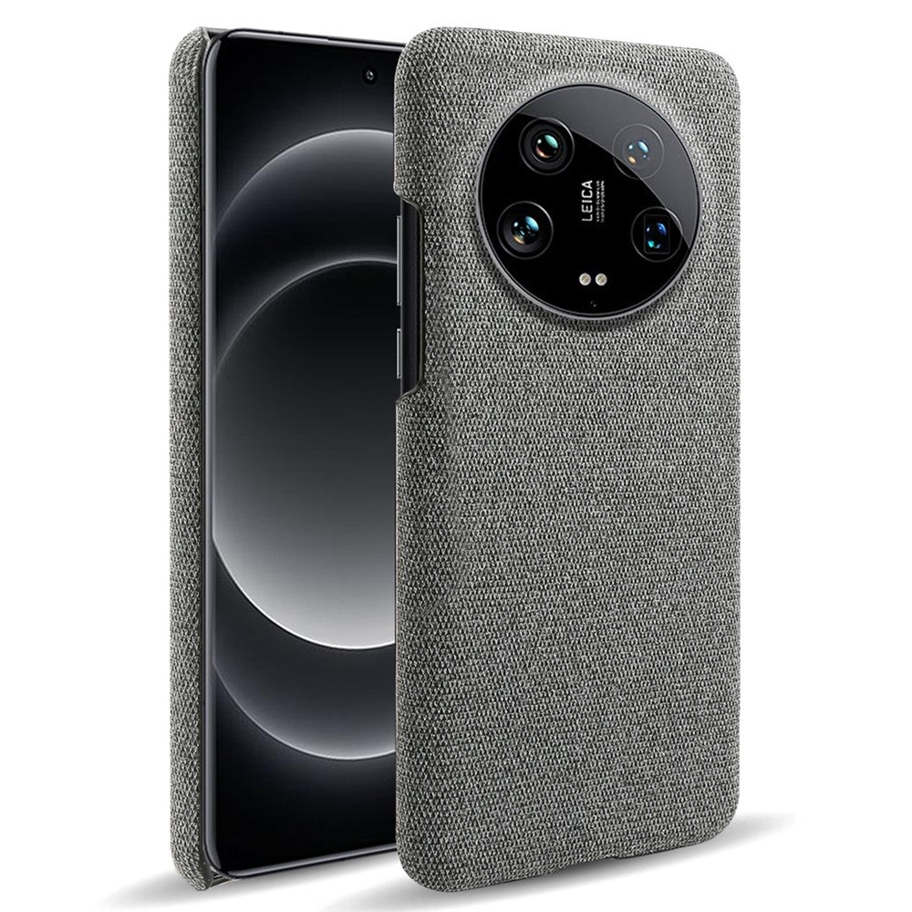 For Xiaomi 14 Ultra Shockproof Case PC+Cloth Slim Mobile Phone Cover