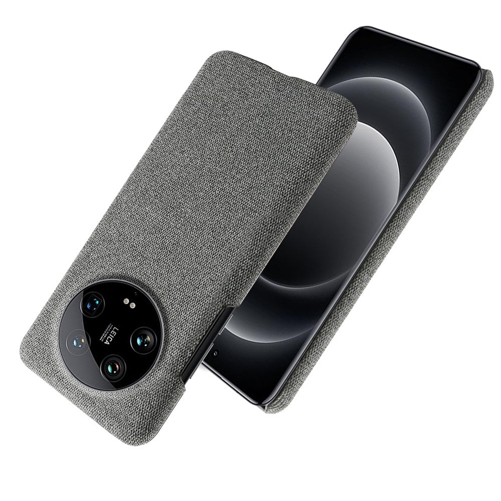 For Xiaomi 14 Ultra Shockproof Case PC+Cloth Slim Mobile Phone Cover