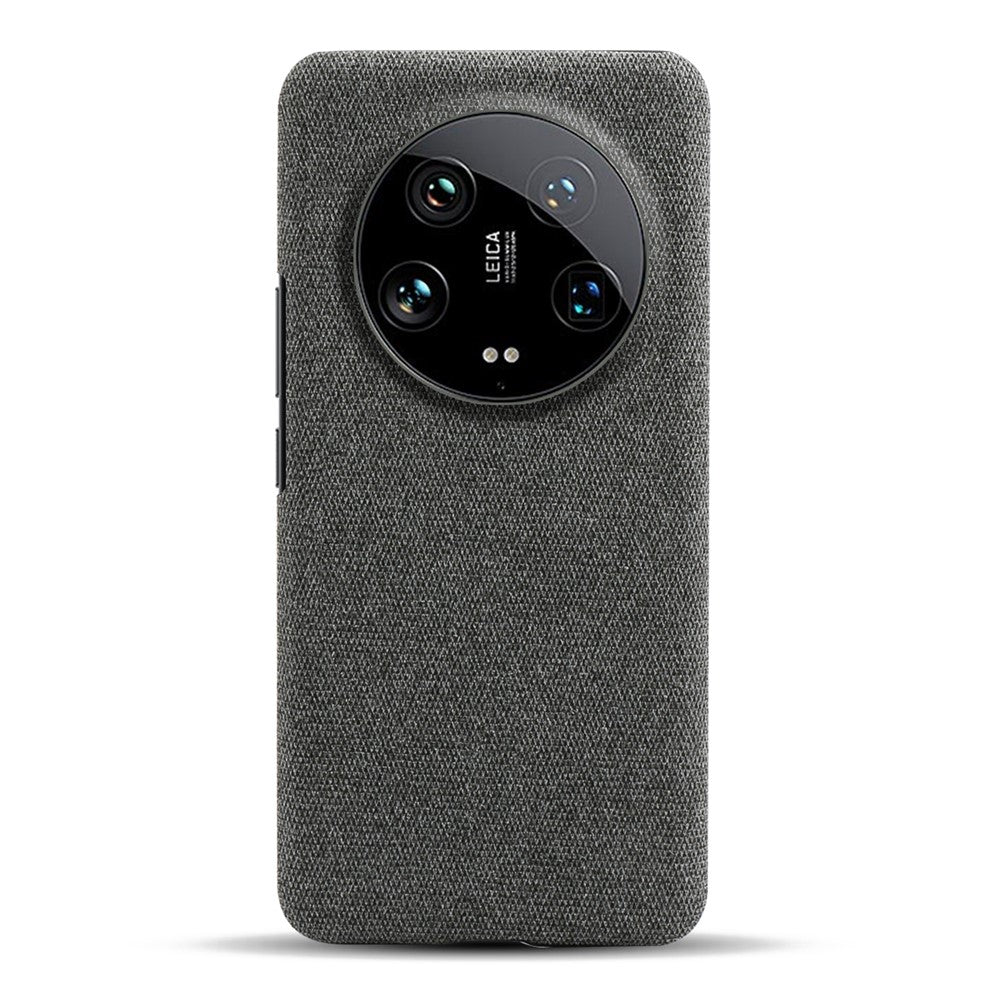 For Xiaomi 14 Ultra Shockproof Case PC+Cloth Slim Mobile Phone Cover