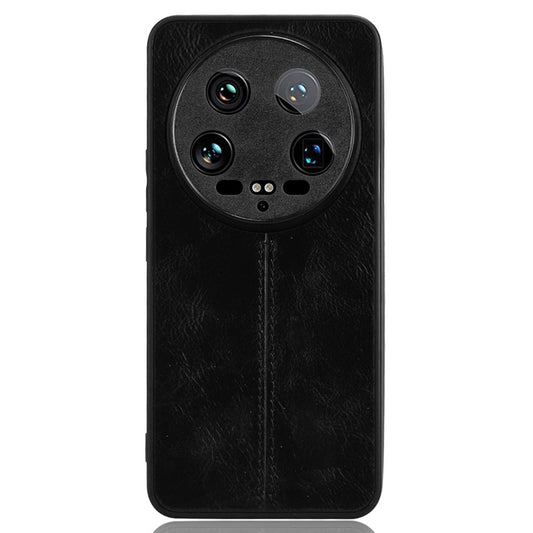Xiaomi 14 Ultra Handyhülle – aus Rindsleder mit Nähten und stoßfester Rückseite