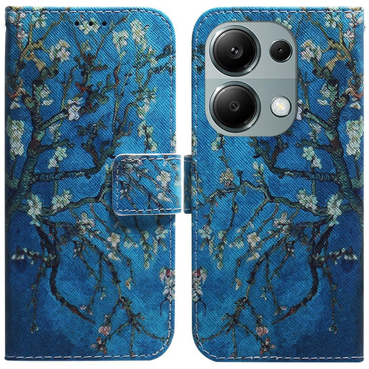 Xiaomi Redmi Note 13 Pro 4G / Xiaomi Poco M6 Pro 4G Handyhülle – Poco M6 Pro 4G Fallsicherer Musterdruck Kartenfächer
