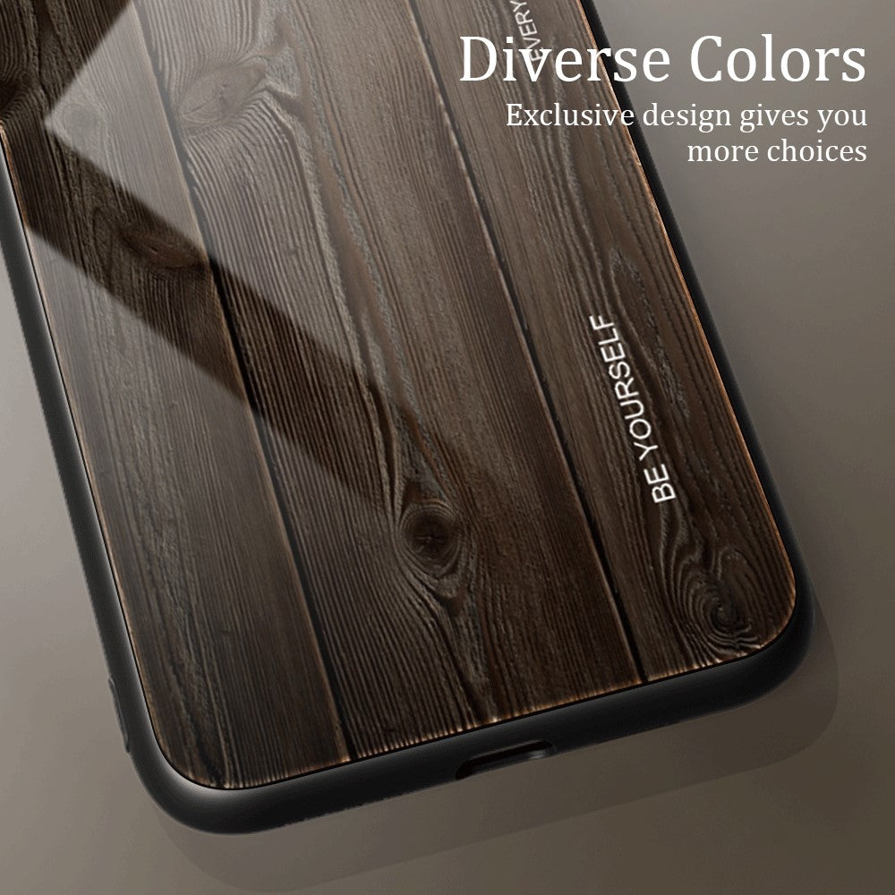 For Xiaomi Redmi Note 13 Pro 4G / Poco M6 Pro 4G Cell Phone Cases Anti-drop Tempered Glass+TPU Cover