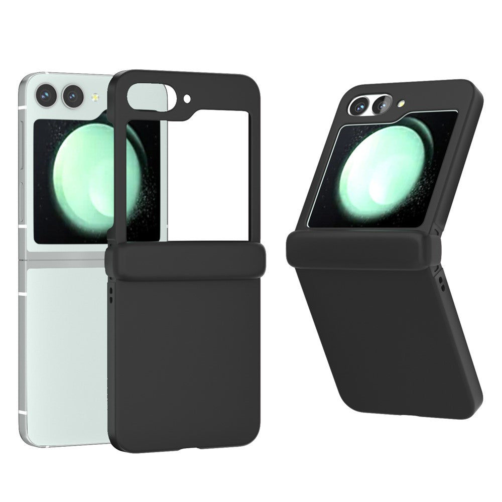For Samsung Galaxy Z Flip7 FE 5G / Z Flip6 5G Case Skin-touch PC Phone Cover with Hinge Protection