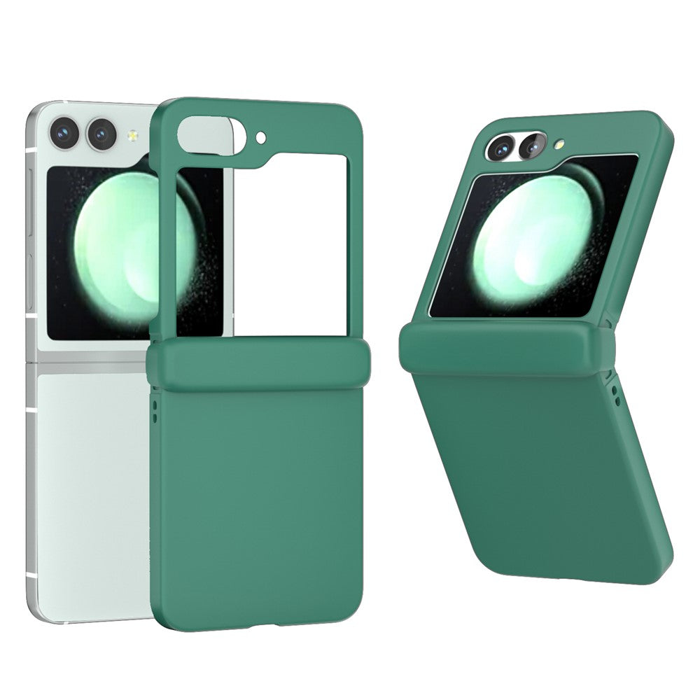 For Samsung Galaxy Z Flip7 FE 5G / Z Flip6 5G Case Skin-touch PC Phone Cover with Hinge Protection