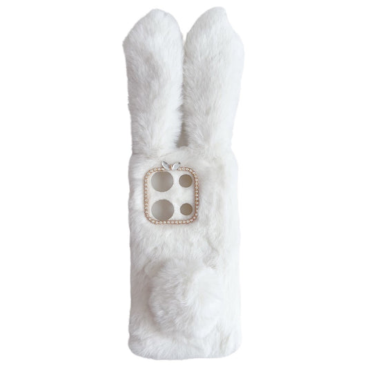Xiaomi Redmi Note 13 Pro 4G / Xiaomi Poco M6 Pro 4G Handyhülle – Poco M6 Pro 4G TPU- mit 3D-Hasenohren, pelziger Haarball-Rückseite