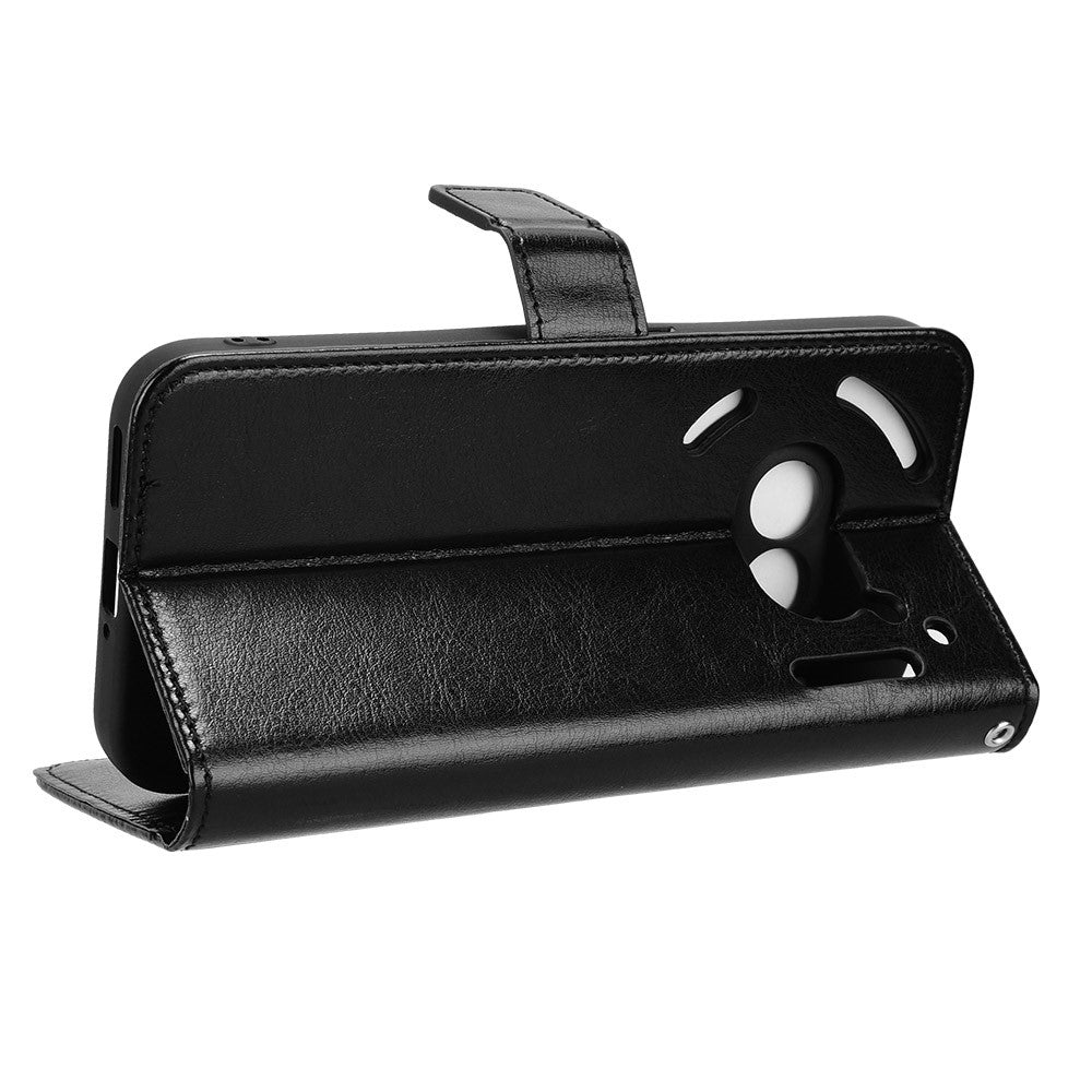 Nothing Phone (2a) Plus / Phone (2a) Wallet-Handyhülle – Aus strukturiertem Leder