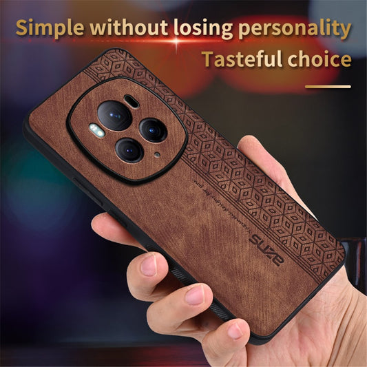Honor Magic6 Pro 5G Handyhülle – Aus PU-Leder, beschichtet mit kratzfestem TPU