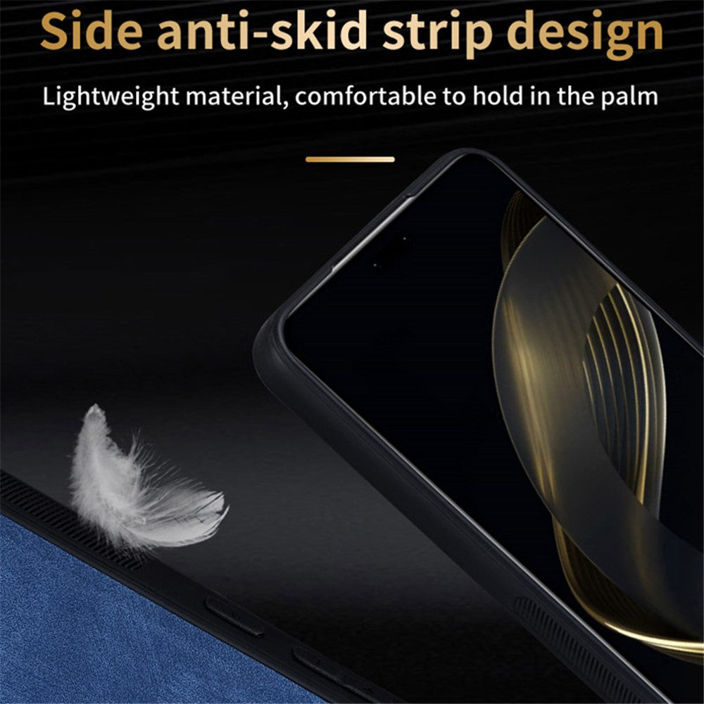 Honor Magic6 Pro 5G Handyhülle – Aus PU-Leder, beschichtet mit kratzfestem TPU