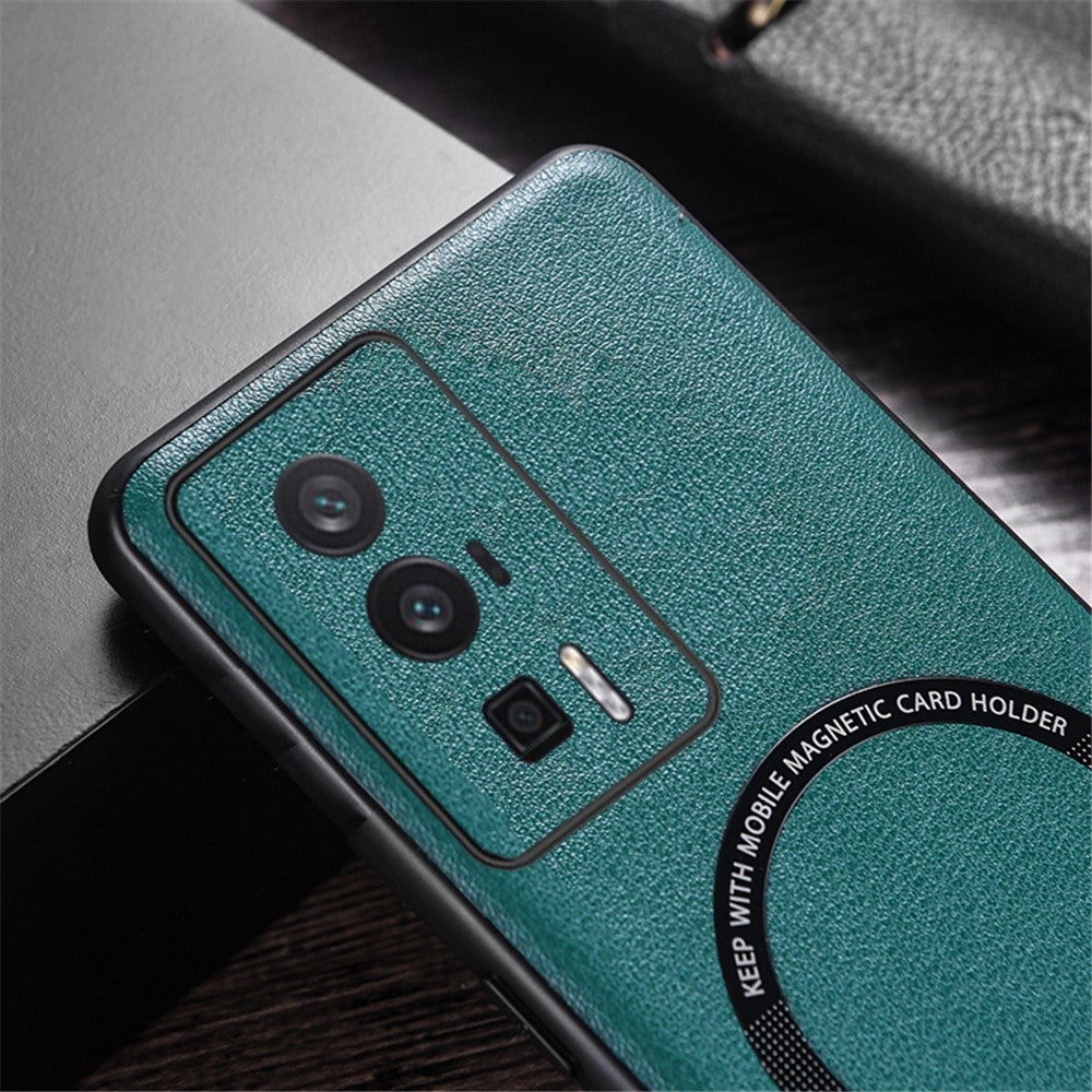 For Xiaomi Poco F5 Pro 5G / Redmi K60 5G / K60 Pro 5G Case Anti-Drop PU Leather+TPU Cover Magnetic Case
