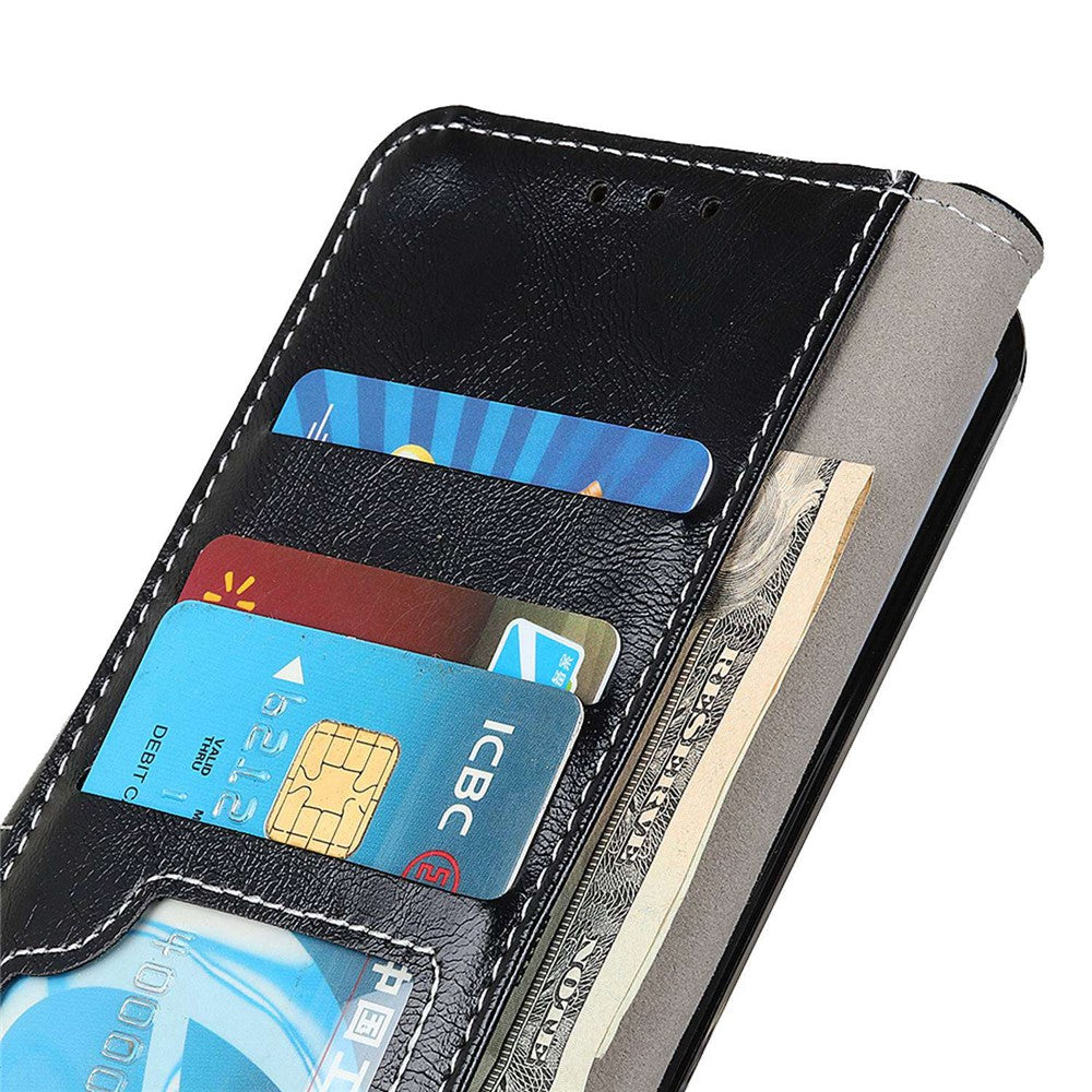 For Xiaomi 14 Ultra Drop Resistant Wallet Case Retro PU Leather Phone Cover