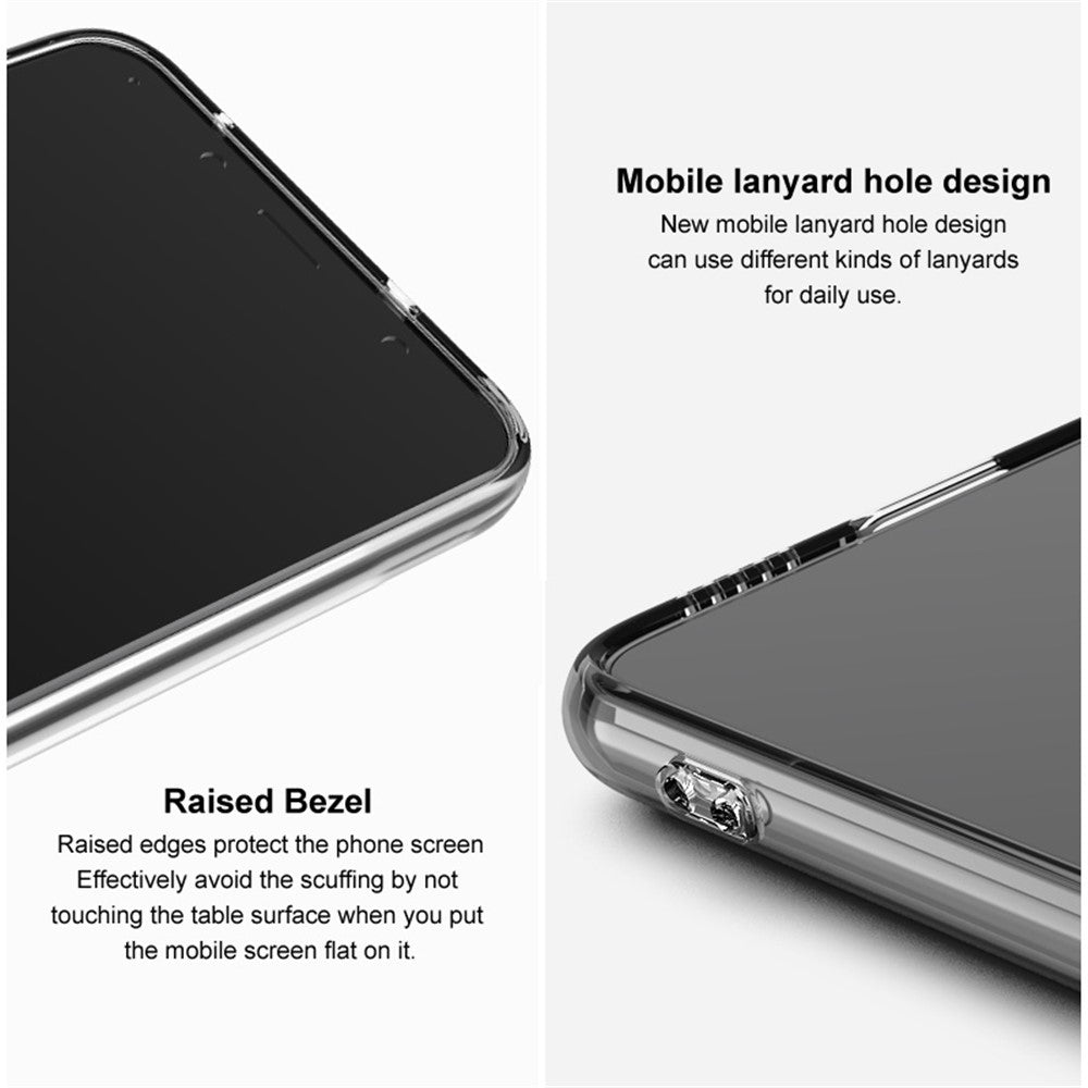 IMAK UX-5 Series Slim Case for Xiaomi Redmi Note 13 Pro 4G / Poco M6 Pro 4G Crystal Clear TPU Phone Cover