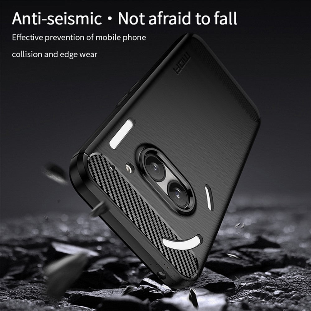 MOFI JK TPU Series-1 For Nothing Phone (2a) Plus / Phone (2a) Cell Phone Cases Shock-Absorbent Brushed Cover