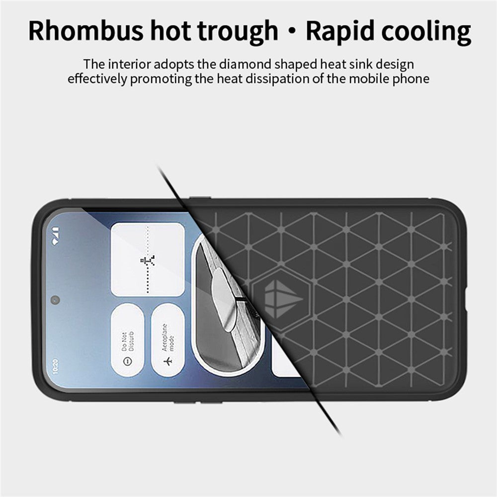 MOFI JK TPU Series-1 For Nothing Phone (2a) Plus / Phone (2a) Cell Phone Cases Shock-Absorbent Brushed Cover