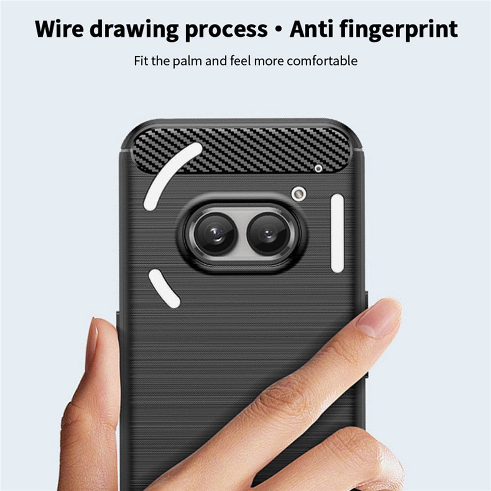MOFI JK TPU Series-1 For Nothing Phone (2a) Plus / Phone (2a) Cell Phone Cases Shock-Absorbent Brushed Cover