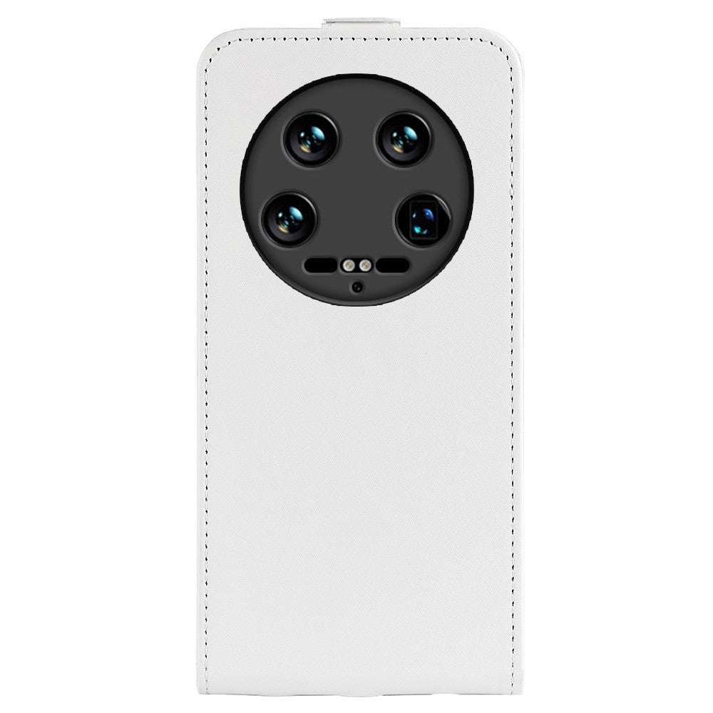 For Xiaomi 14 Ultra Case PU Leather Protective Vertical Flip Phone Cover with Card Holder