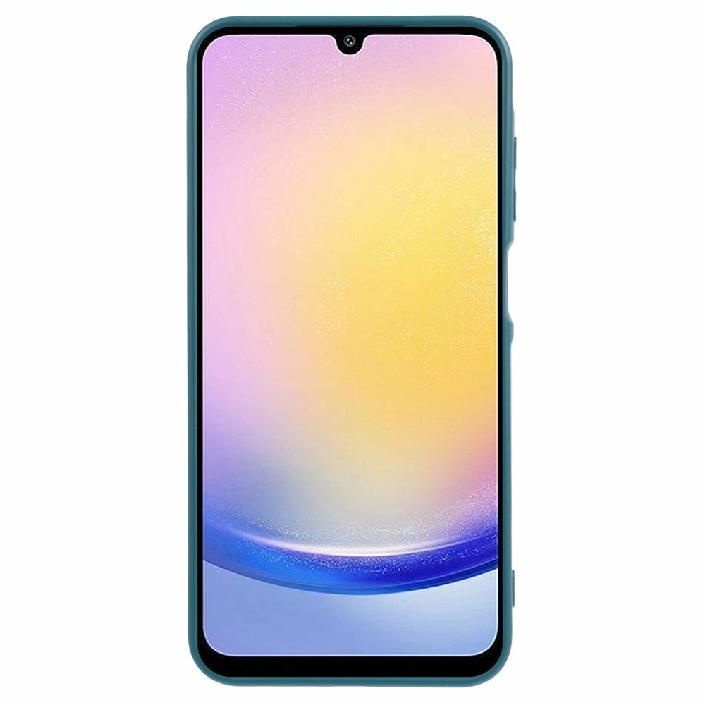 Galaxy A15 4G/5G Gummierte Hülle – Mit Faserfutter & Anti-Kratz-Abdeckung