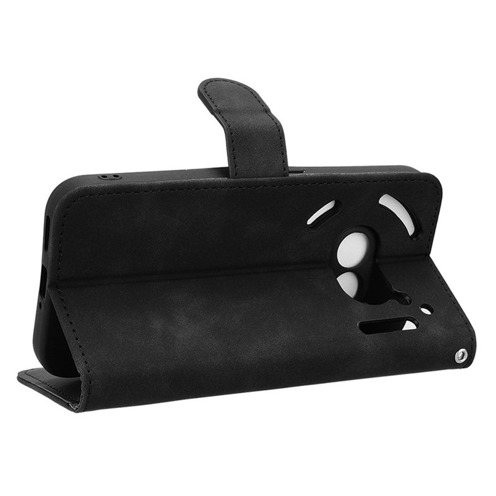 For Nothing Phone (2a) Plus / Phone (2a) Wallet Case Skin-Touch Folding Stand Leather Phone Cover