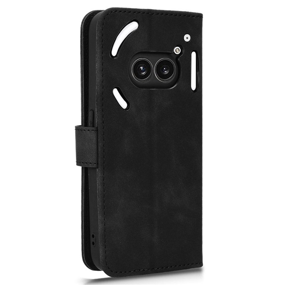 For Nothing Phone (2a) Plus / Phone (2a) Wallet Case Skin-Touch Folding Stand Leather Phone Cover