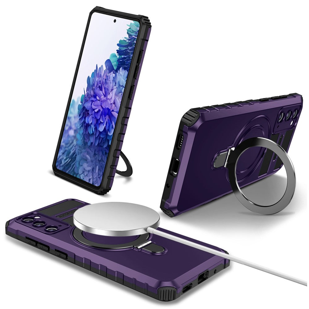 Galaxy S20 FE/S20 Lite Magnet-Hülle – Stoßfest & Mit Ständer