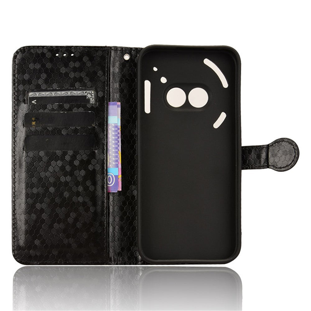 Nothing Phone (2a) Plus / Phone (2a) Wallet-Handyhülle – Mit Magnetverschluss & Punktmuster