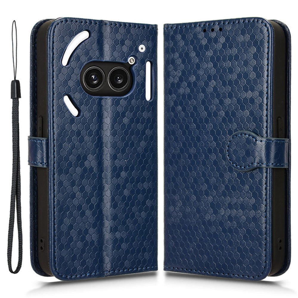 Nothing Phone (2a) Plus / Phone (2a) Wallet-Handyhülle – Mit Magnetverschluss & Punktmuster