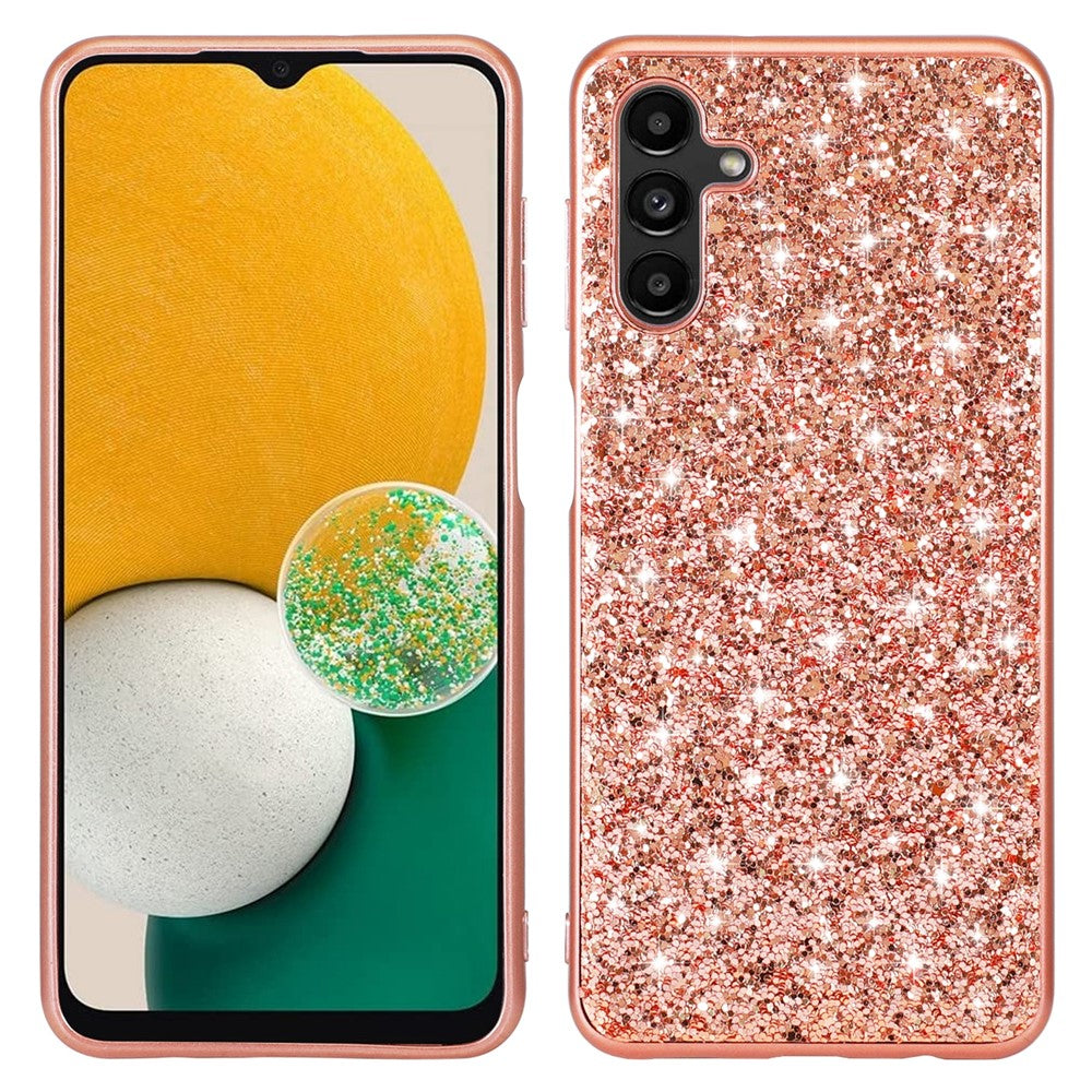 Galaxy A35 5G Schutzhülle – Funkelnde Glitzer-Rückseite