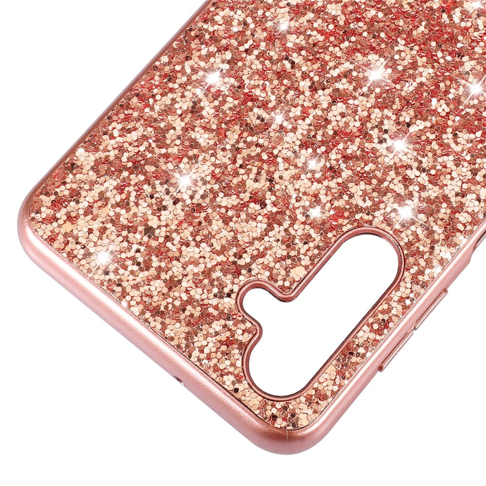 Galaxy A35 5G Schutzhülle – Funkelnde Glitzer-Rückseite
