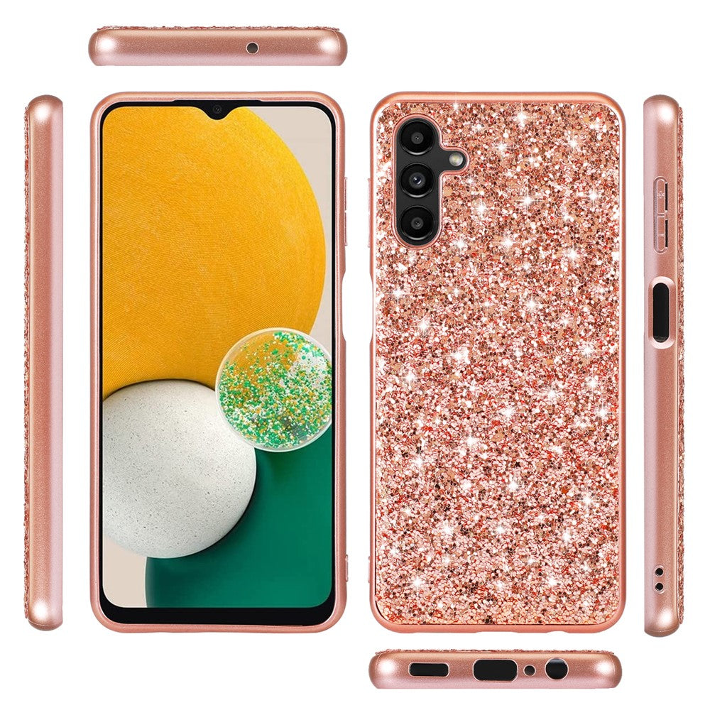 Galaxy A35 5G Schutzhülle – Funkelnde Glitzer-Rückseite