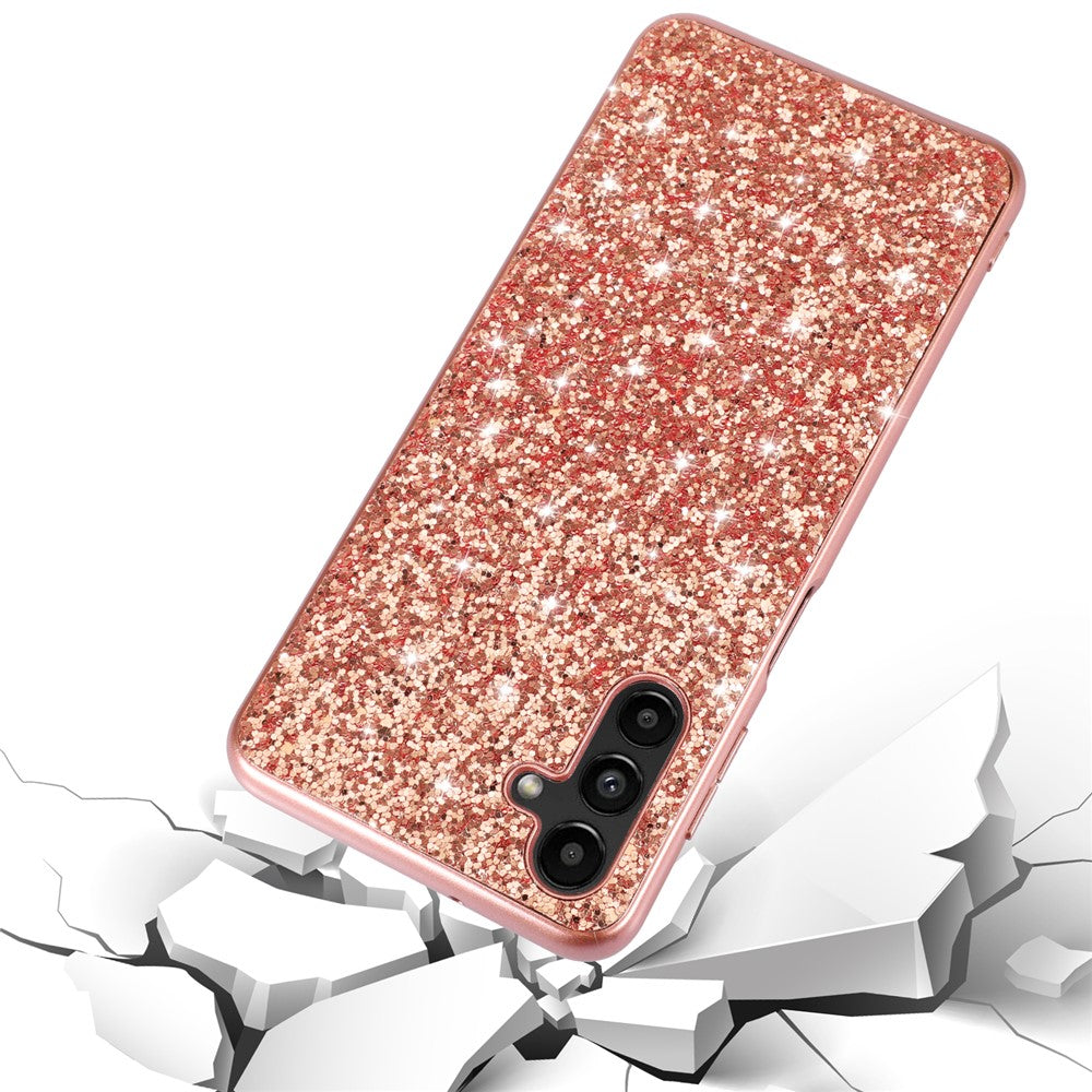 Galaxy A55 5G Schutzhülle – Funkelnde Glitzer-Rückseite