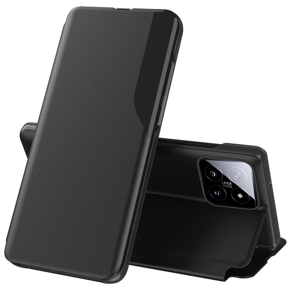 For Xiaomi 14 Pro Phone Case Folio Flip PU Leather Stand Cover