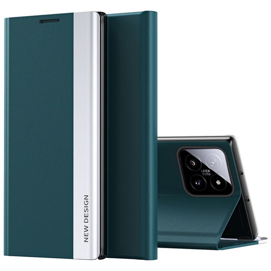 Xiaomi 14 Pro Handyhülle – Standgehäuse, sturzsicherer PC + Telefonschutzhülle aus Leder