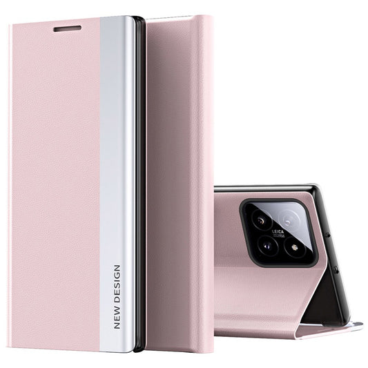 Xiaomi 14 Handyhülle – Nano Adsorption PU-Leder Standfunktion