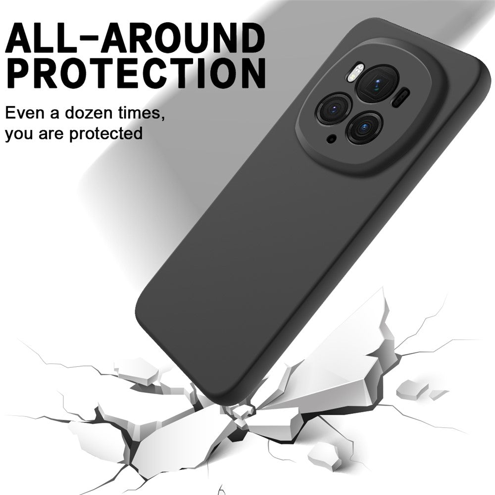 Honor Magic6 Pro 5G Handyhülle – Aus Flüssigsilikon, mit Trageband