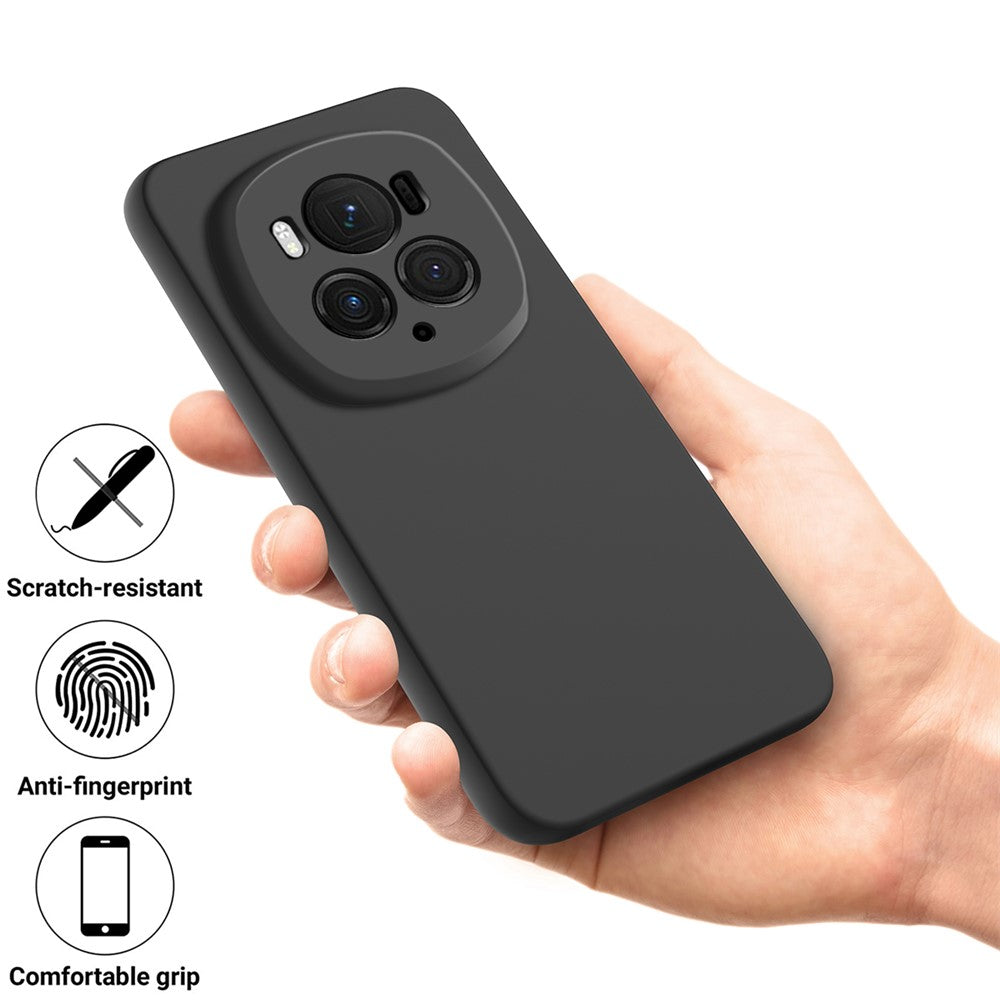 Honor Magic6 Pro 5G Handyhülle – Aus Flüssigsilikon, mit Trageband