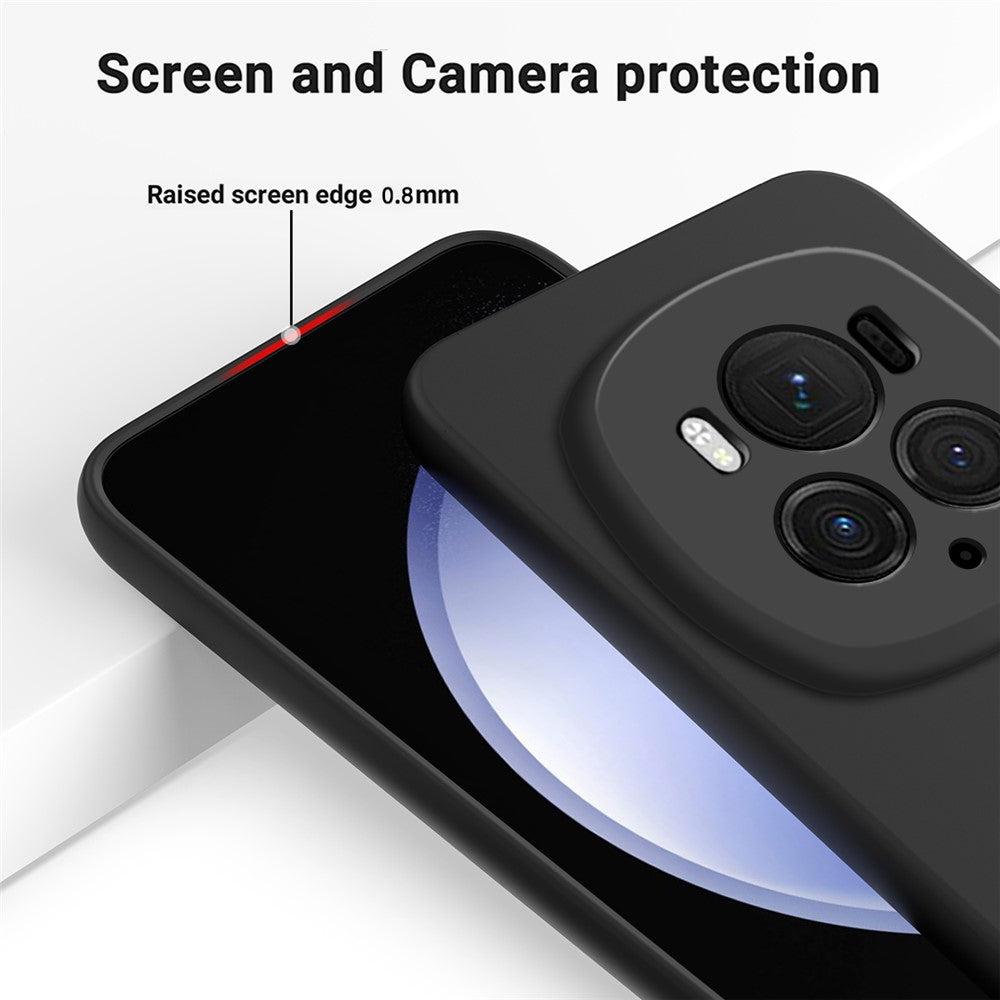 Honor Magic6 Pro 5G Handyhülle – Aus Flüssigsilikon, mit Trageband