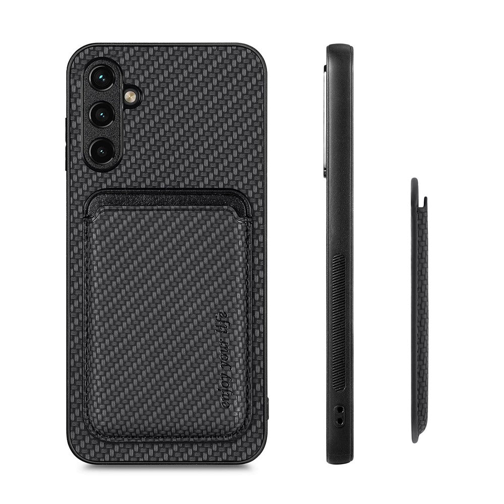 Galaxy S23 FE Schutzhülle – Magnetische abnehmbare Kartenhalter-Rückseite