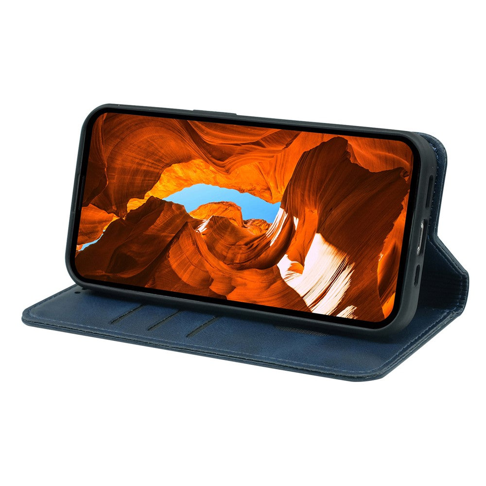 Nothing Phone (2a) Plus / Phone (2a) Wallet-Handyhülle – Mit Magnetverschluss, Brieftaschenfunktion, aus Kalbsleder