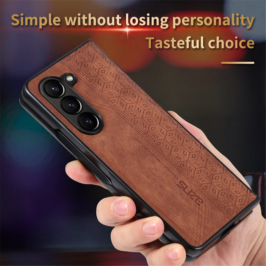 Galaxy Z Fold6 5G – Handyhülle aus PU-Leder und TPU