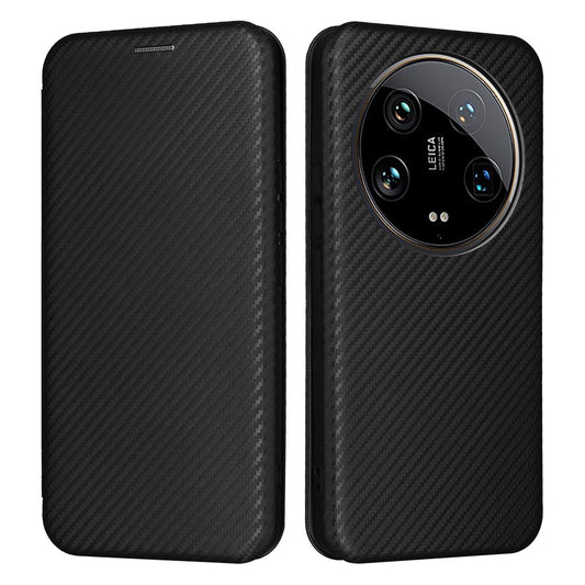 Xiaomi 14 Ultra Handyhülle – aus PU-Leder mit Magnetverschluss und Kartenhalter