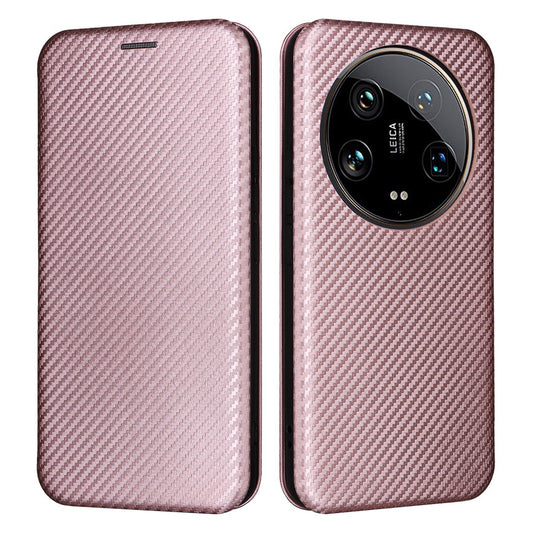 Xiaomi 14 Ultra Handyhülle – aus PU-Leder mit Magnetverschluss und Kartenhalter