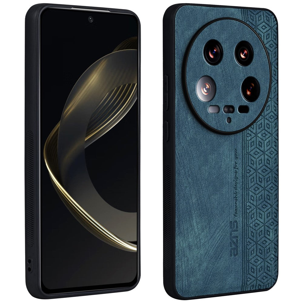 AZNS For Xiaomi 14 Ultra Case Pattern Leather+TPU Drop Protection Phone Cover