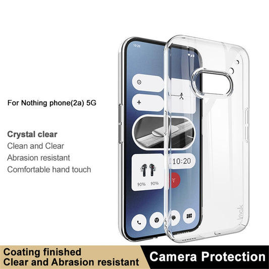 Nothing Phone (2a) Plus / Phone (2a) Transparente Handyhülle – Klare Schutzhülle, aus PC für Ihr Smartphone