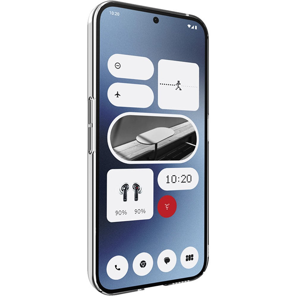 Nothing Phone (2a) Plus / Phone (2a) Transparente Handyhülle – Klare Schutzhülle, aus PC für Ihr Smartphone
